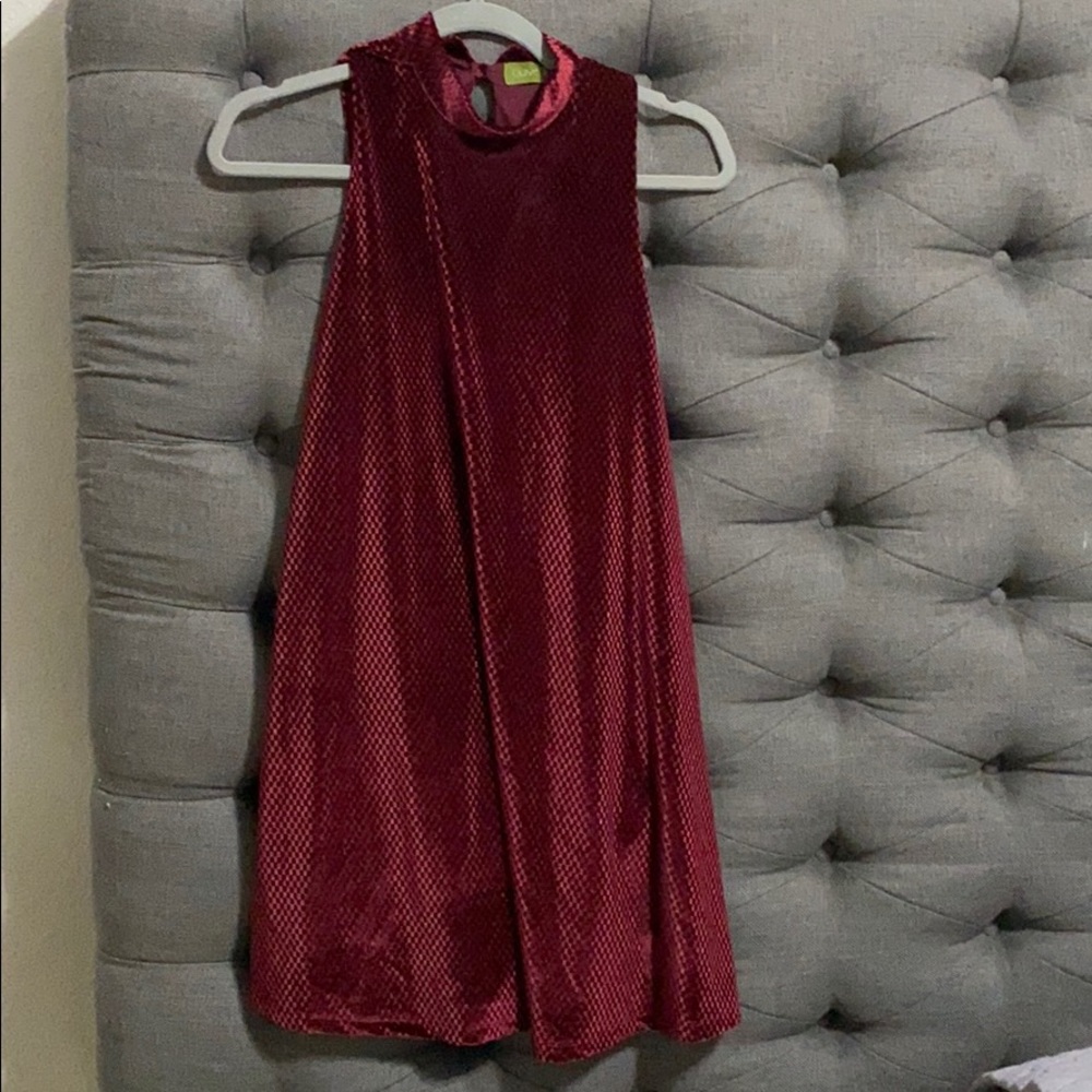 Olive and Pim Velvet Dress